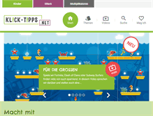 Tablet Screenshot of klick-tipps.net